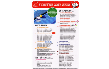Dates de championnat