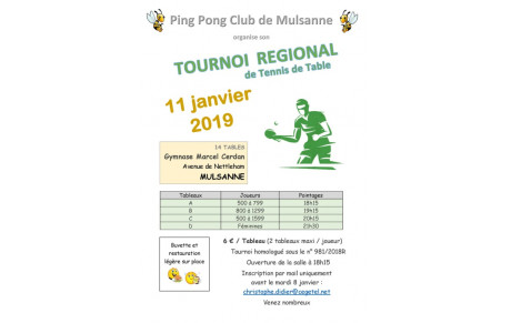 Tournoi Annuel